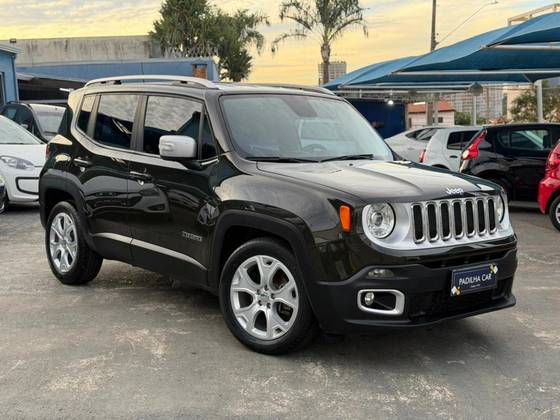 JEEP RENEGADE 1.8 16V FLEX LIMITED 4P AUTOMÁTICO JEEP RENEGADE 1.8 16V FLEX LIMITED 4P AUTOMÁTICO
